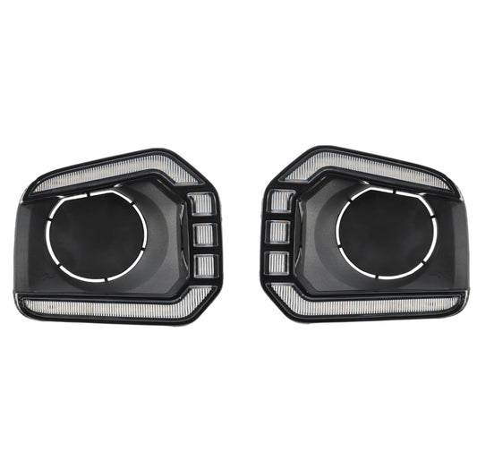 Fog Light for Toyota Tacoma 2016-2023 White Daytime Running Lights Amber Turn Signal