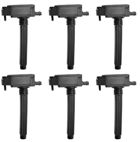 Set of 6 UF648 Ignition Coil Pack fit For Jeep Grand Cherokee 2016-2020, Jeep Wrangler 2018-2020, for Dodge 2016-2020 Avenger Charger, ProMaster 1500 2500 3500 3.6L V6, Replace OE# 0221504032 C1791